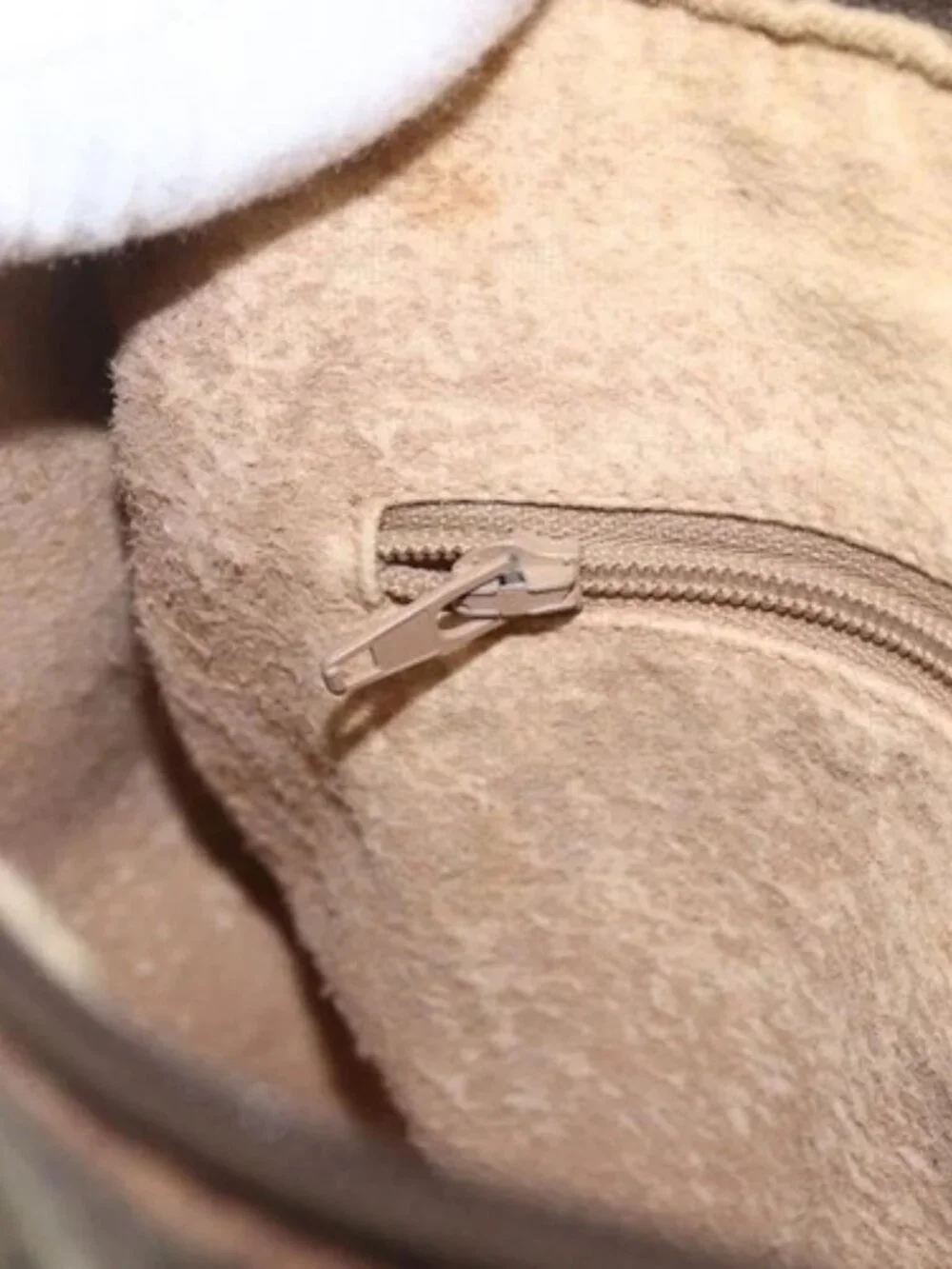 GUCCI GG Supreme Web Sherry Line Bag PVC Beige Gold 89 02 077 Auth 165219 - Picture 11 of 16